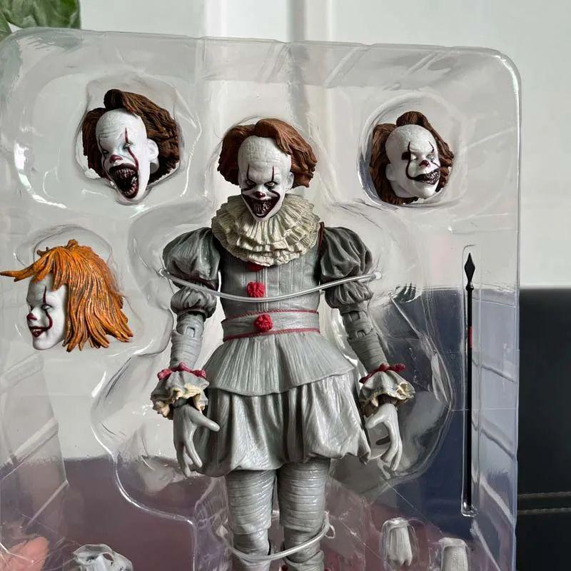 ●THE TERRORISTS Action figure pennywise it a coisa chapter 2 terror 18cm